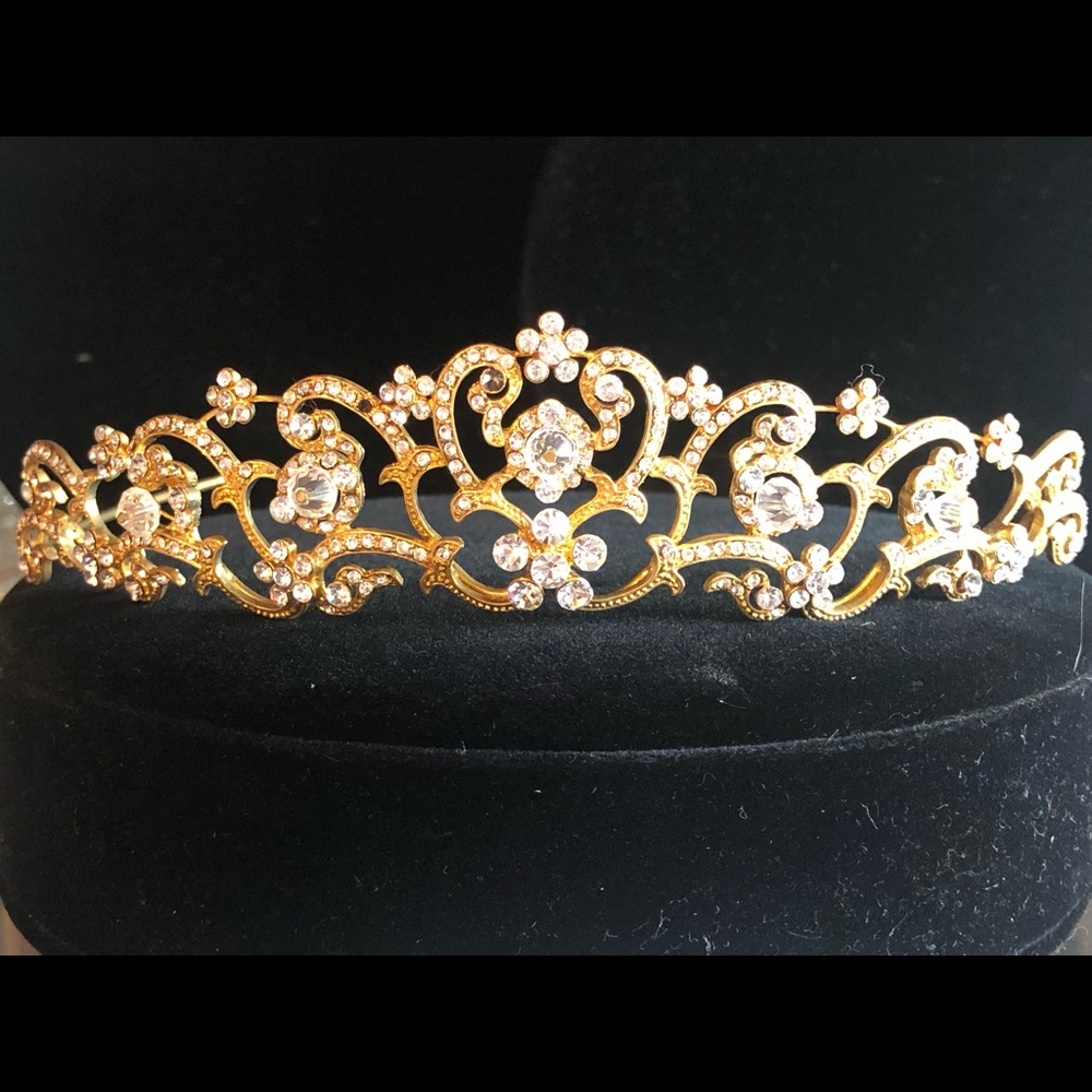 Gold tiara